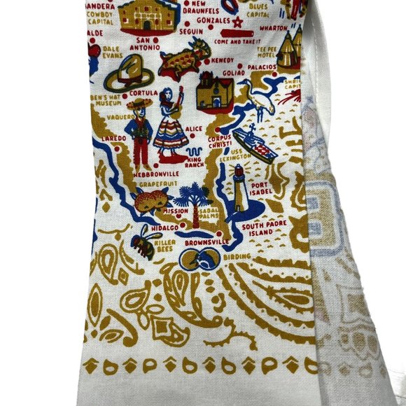 One Hundred Eighty Degrees Texas Tea Towel State Printed Tea Towel - Picture 2 of 8